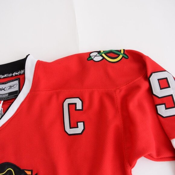 Reebok CCM Jonathan Toews Chicago Blackhawks NHL Hockey Jersey - Size - Picture 8 of 14